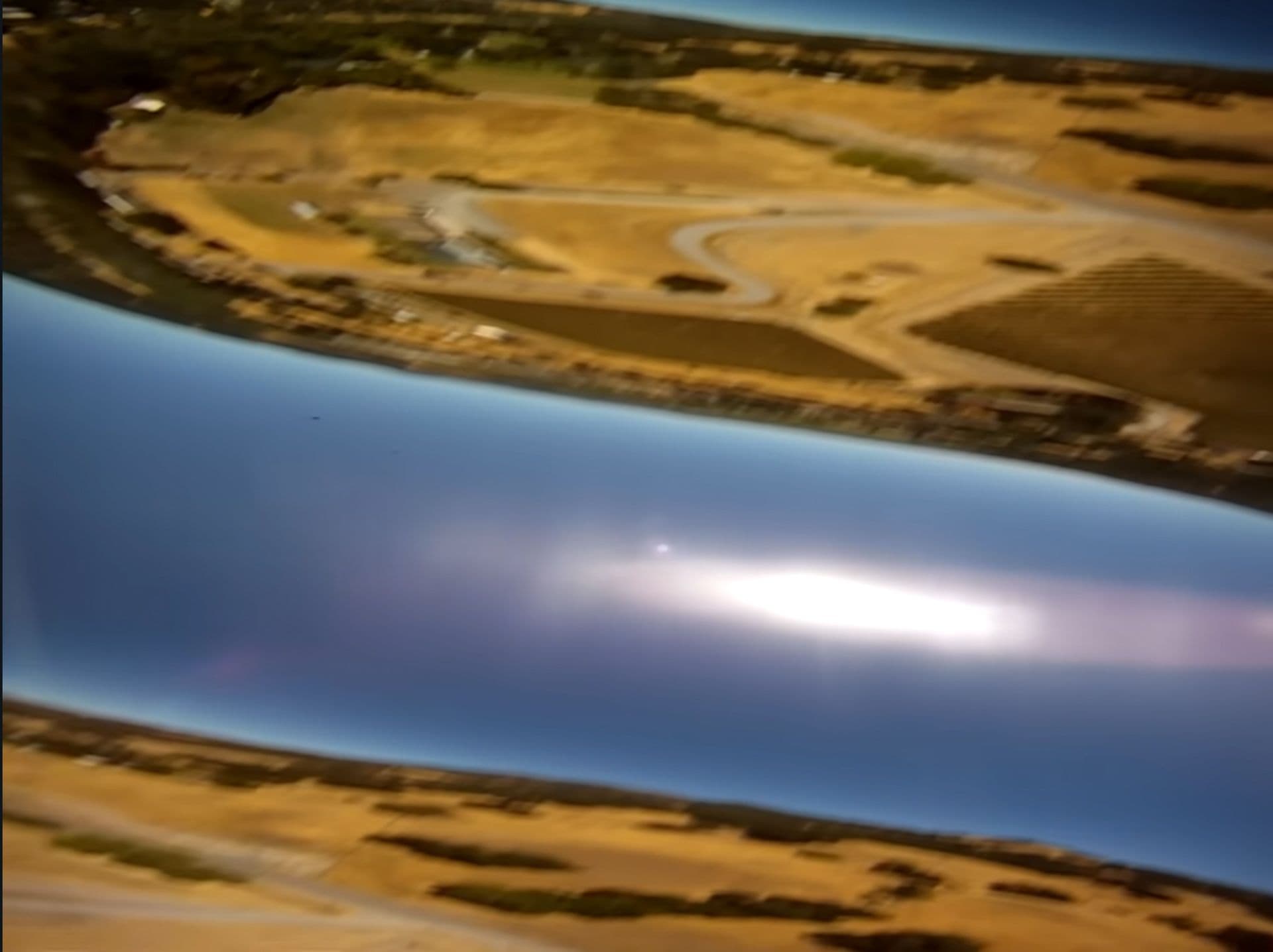 Still from Camera falls from airplane and lands in pig pen--MUST WATCH END!!, by Mia Munselle (2014), screenshot from the Youtube video: https://www.youtube.com/watch?v=QrxPuk0JefA.